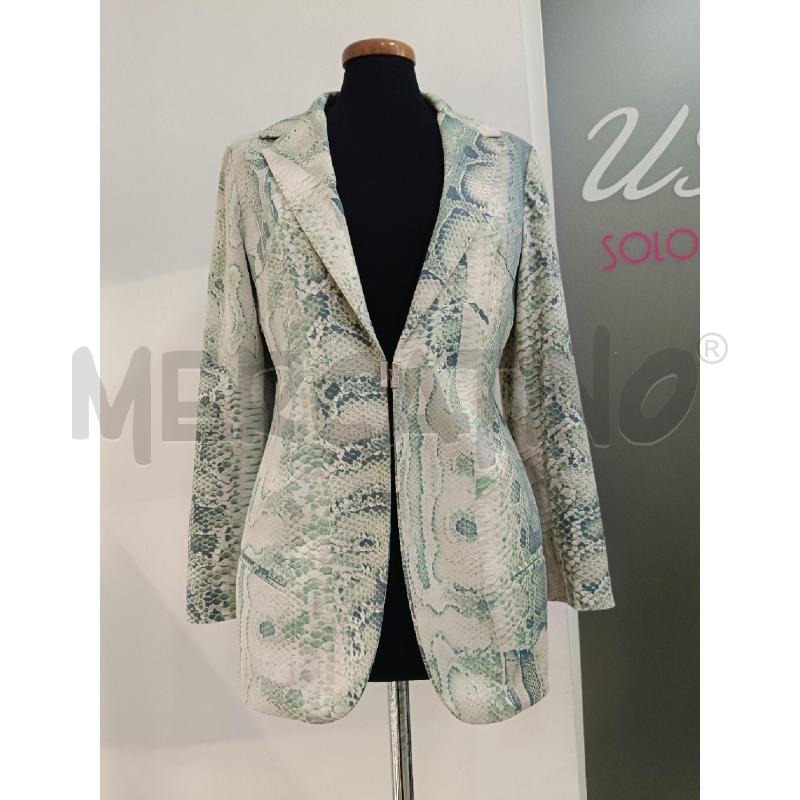 COMPLETO DONNA JUST CAVALLI VERDE BEIGE PITONATO | Mercatino dell'Usato Roma gregorio vii 3