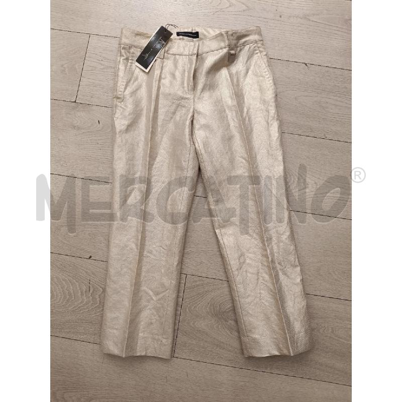 COMPLETO DONNA MASSIMO REBECCHI DORATO GIACCA+PANTALONE | Mercatino dell'Usato Roma gregorio vii 3