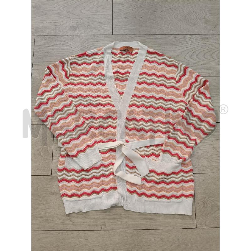 COMPLETO DONNA MISSONI ZIGZAG ROSA FUCSIA BIEGE BIANCA | Mercatino dell'Usato Roma gregorio vii 2