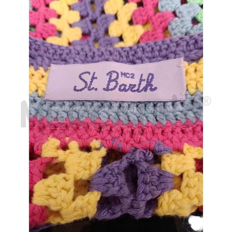COMPLETO DONNA SAINT BARTH CROCHETT VIOLA GIALLO | Mercatino dell'Usato Roma gregorio vii 4