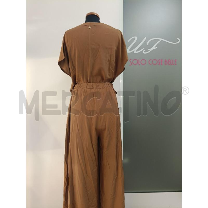 COMPLETO DONNA SOUVENIR MARRONE CAMICIA+PANTALONE | Mercatino dell'Usato Roma gregorio vii 3