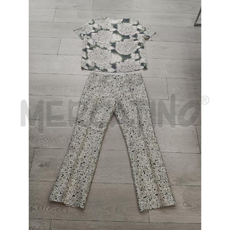 COMPLETO DONNA TORY BURCH VERDE FIORELLINI | Mercatino dell'Usato Roma gregorio vii 1