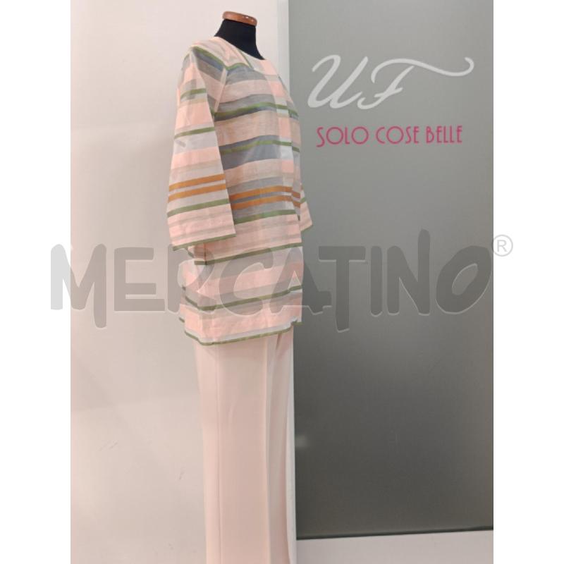 COMPLETO INTREND ROSA NUDE E VERDE  | Mercatino dell'Usato Roma gregorio vii 2
