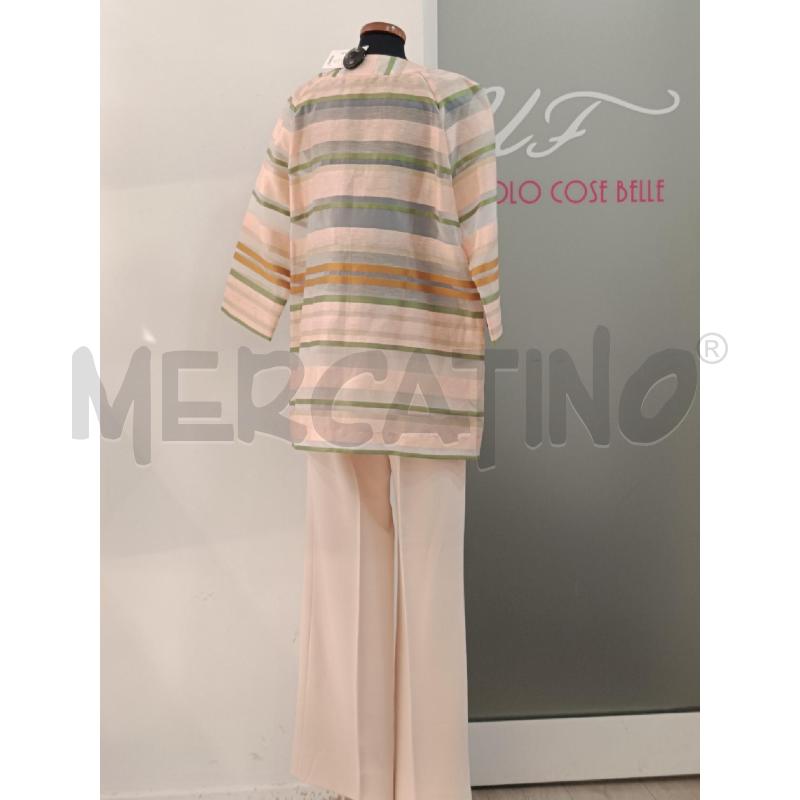 COMPLETO INTREND ROSA NUDE E VERDE  | Mercatino dell'Usato Roma gregorio vii 4