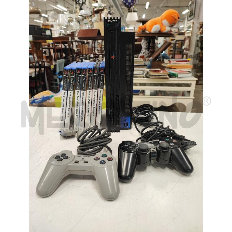 CONSOLLE PLAYSTATION II + 2 JOYPAD + 7 GIOCHI C | Mercatino dell'Usato Roma gregorio vii 1