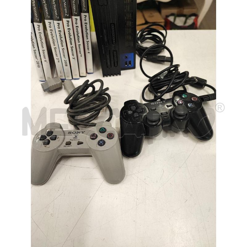 CONSOLLE PLAYSTATION II + 2 JOYPAD + 7 GIOCHI C | Mercatino dell'Usato Roma gregorio vii 2