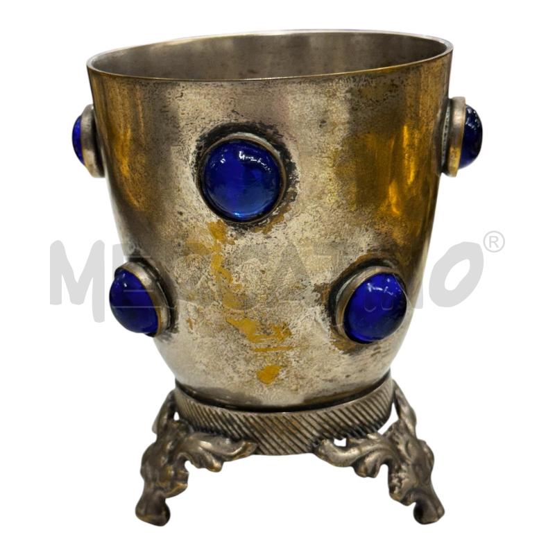 COPPA CROMO GEMME BLU  | Mercatino dell'Usato Roma gregorio vii 1