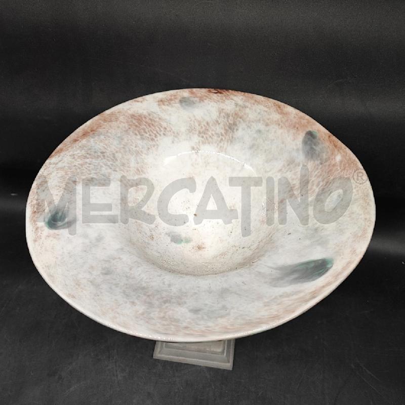 COPPA MURANO MID CENTURY MACCHIE  | Mercatino dell'Usato Roma gregorio vii 2
