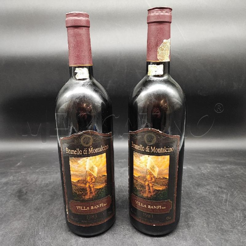 COPPIA BRUNELLO DI MONTALCINO 1983 | Mercatino dell'Usato Roma gregorio vii 1