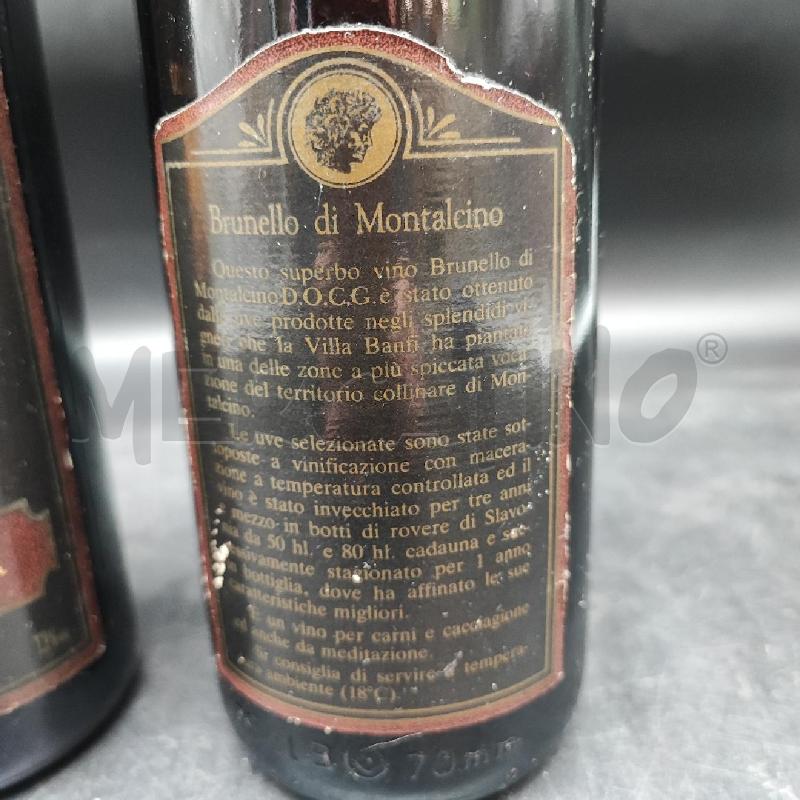 COPPIA BRUNELLO DI MONTALCINO 1983 | Mercatino dell'Usato Roma gregorio vii 3