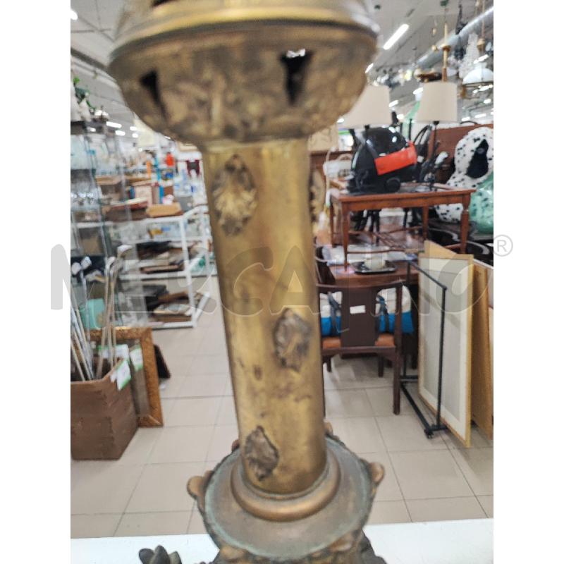 COPPIA CANDELIERI DORATI 76 CM | Mercatino dell'Usato Roma gregorio vii 4