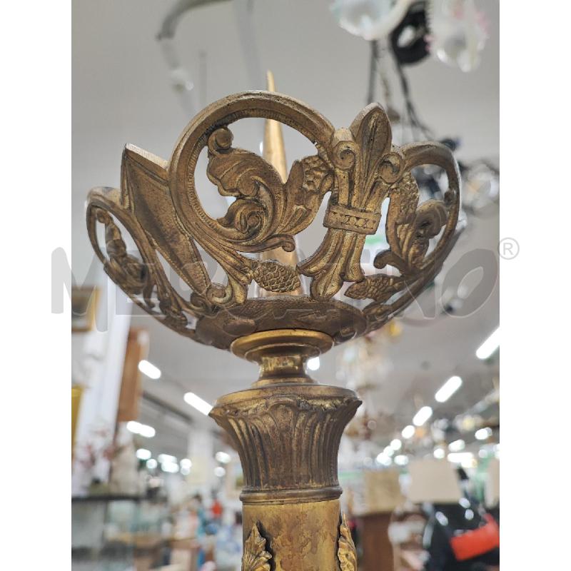 COPPIA CANDELIERI DORATI 76 CM | Mercatino dell'Usato Roma gregorio vii 5