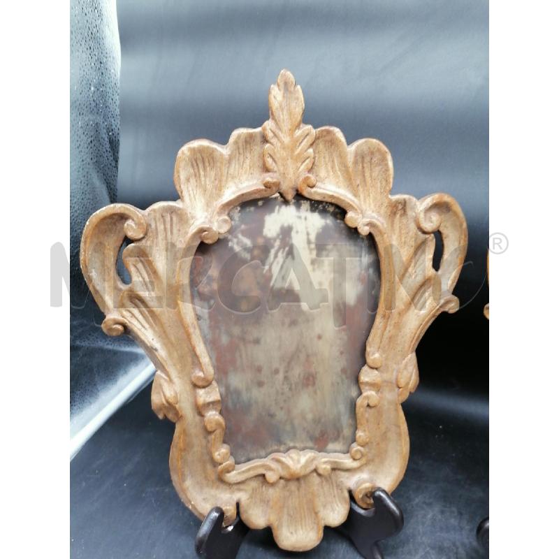 COPPIA SPECCHI ANTICHI DORATI 36 CM | Mercatino dell'Usato Roma gregorio vii 2
