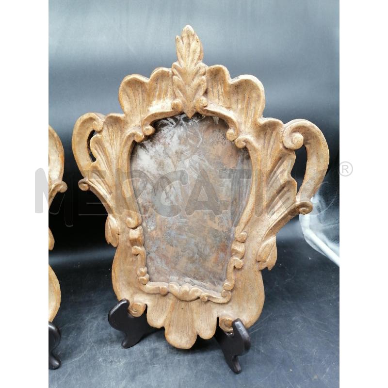 COPPIA SPECCHI ANTICHI DORATI 36 CM | Mercatino dell'Usato Roma gregorio vii 3