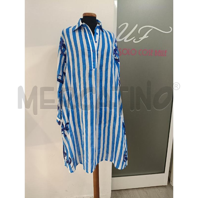 COPRI COSTUME ANTICA SARTORIA GIACOMO CINQUE BLU RIGHE CATENE | Mercatino dell'Usato Roma gregorio vii 1