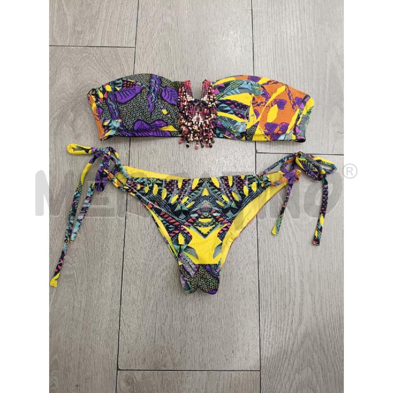 COSTUME DONNA MISS BIKINI VIOLA FANTASIA MULTICOLORE | Mercatino dell'Usato Roma gregorio vii 1