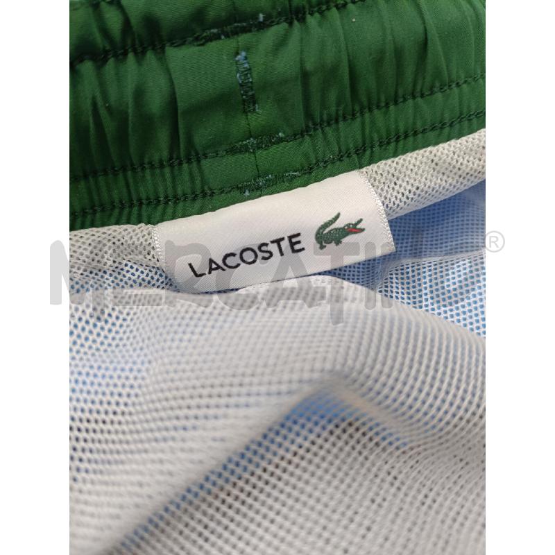COSTUME LACOSTE CELESTE INT BORDO VERDE | Mercatino dell'Usato Roma gregorio vii 3