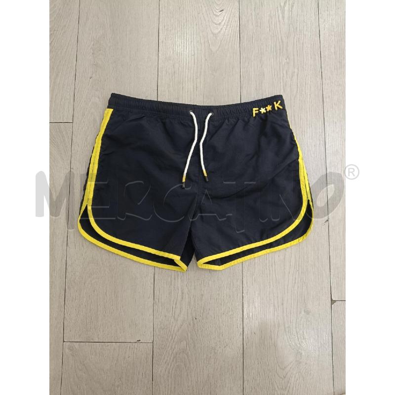 COSTUME UOMO F**K NERO BORDI GIALLI | Mercatino dell'Usato Roma gregorio vii 1