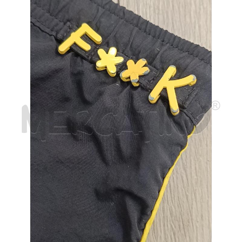 COSTUME UOMO F**K NERO BORDI GIALLI | Mercatino dell'Usato Roma gregorio vii 3