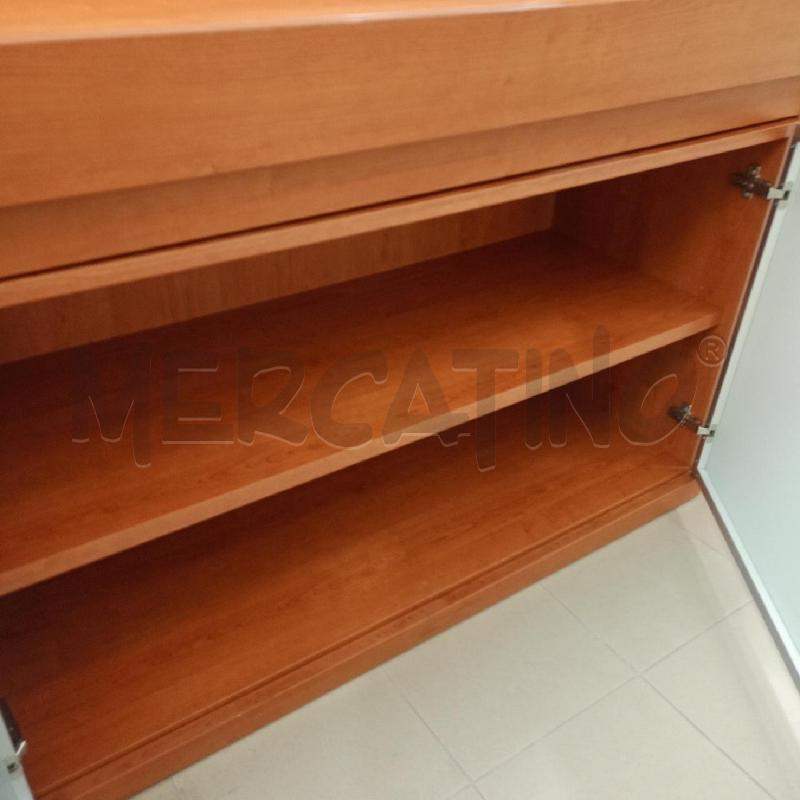 CREDENZA CILIEGIO CON TAVOLO ESTRAIBILE | Mercatino dell'Usato Roma gregorio vii 3