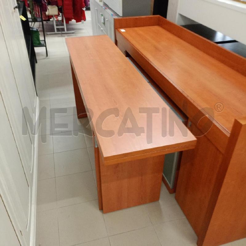 CREDENZA CILIEGIO CON TAVOLO ESTRAIBILE | Mercatino dell'Usato Roma gregorio vii 4