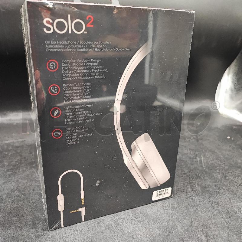 CUFFIE BEATS SOLO2 NUOVE  | Mercatino dell'Usato Roma gregorio vii 2