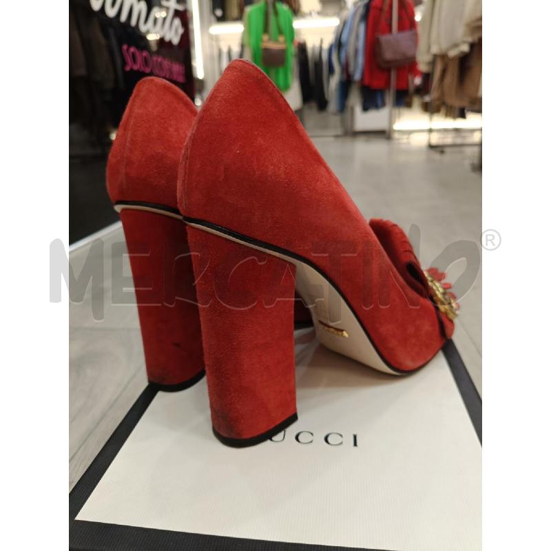DECOLLETE GUCCI MARMONT ROSSE | Mercatino dell'Usato Roma gregorio vii 4