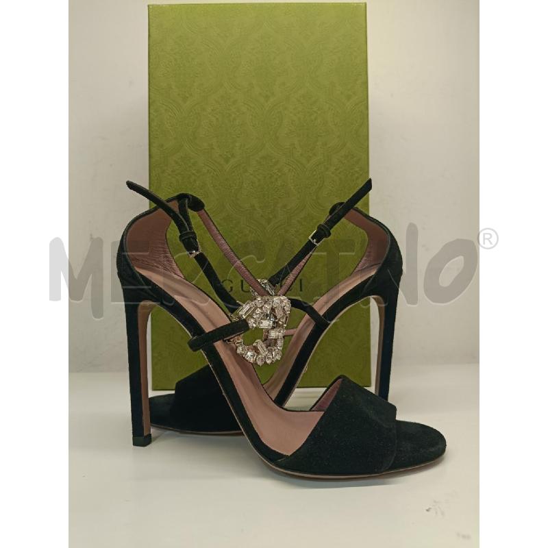 DECOLLETE GUCCI NERI GG CRYSTAL | Mercatino dell'Usato Roma gregorio vii 3