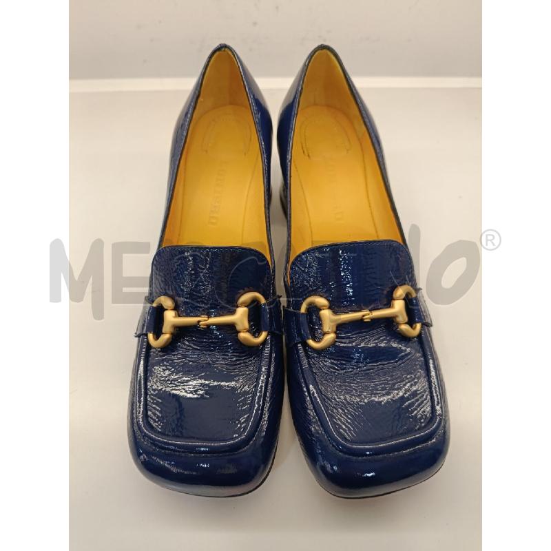DECOLLETE LONIGRO BLU VERNICE | Mercatino dell'Usato Roma gregorio vii 1