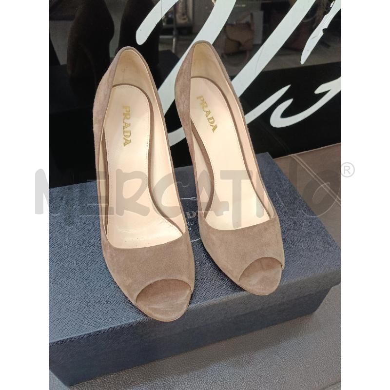 DECOLLETE PRADA SCAMOSCIATE OPEN TOE | Mercatino dell'Usato Roma gregorio vii 1