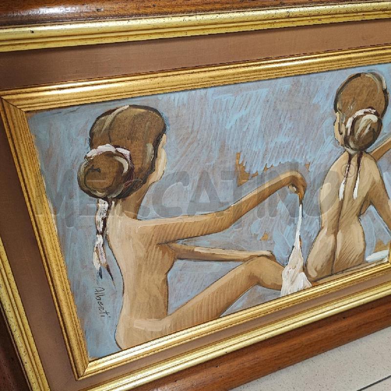 DIPINTO ALBERTI NUDI SCHIENA  | Mercatino dell'Usato Roma gregorio vii 2