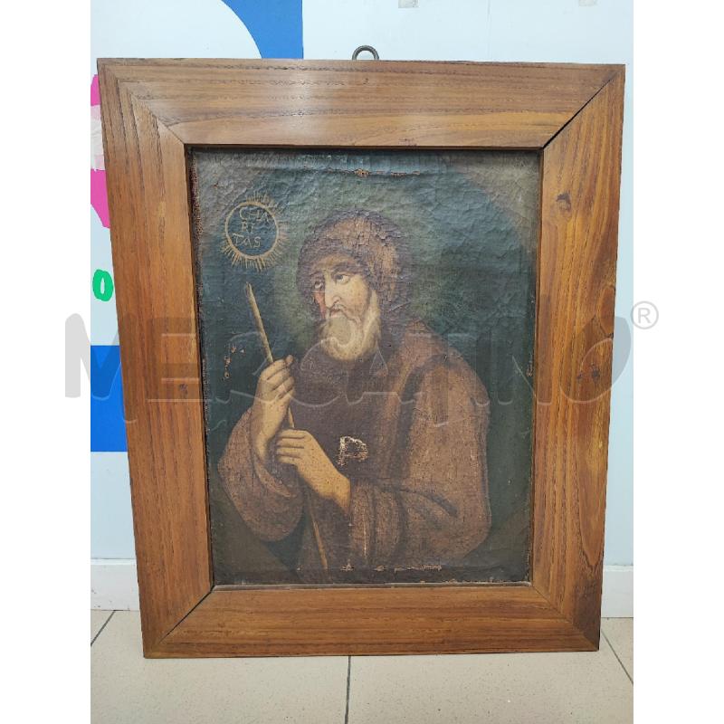 DIPINTO ANTICO SAN FRANCESCO DI PAOLA DA R | Mercatino dell'Usato Roma gregorio vii 1