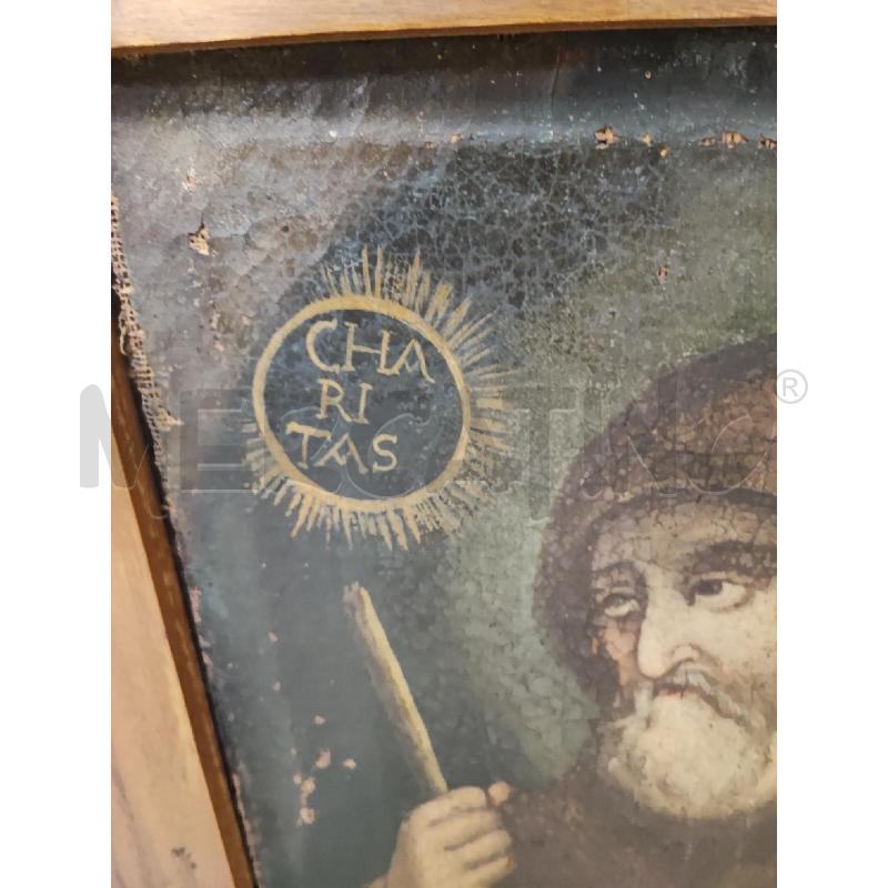 DIPINTO ANTICO SAN FRANCESCO DI PAOLA DA R | Mercatino dell'Usato Roma gregorio vii 3