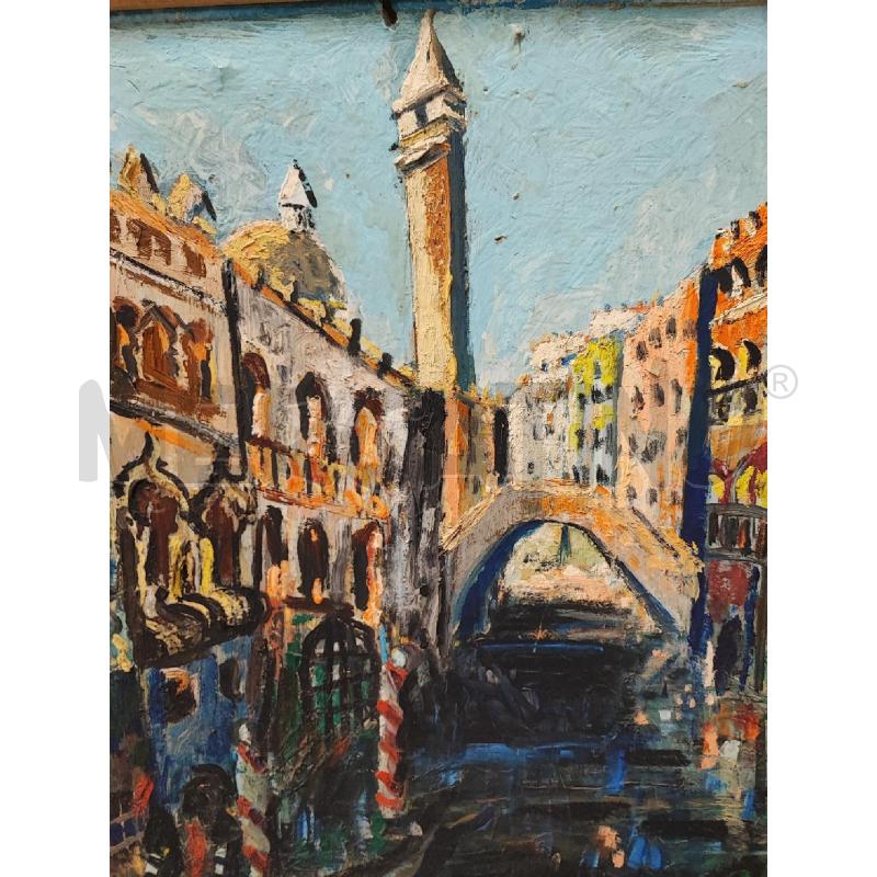 DIPINTO CANALE DI VENEZIA  | Mercatino dell'Usato Roma gregorio vii 4
