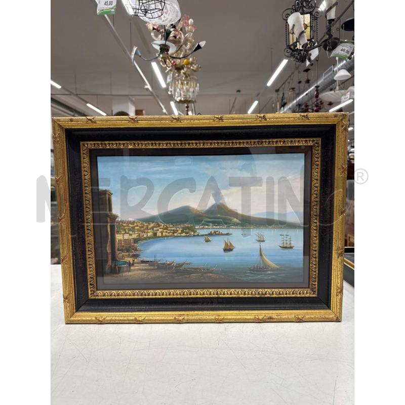 DIPINTO GOLFO DI NAPOLI C DOR  | Mercatino dell'Usato Roma gregorio vii 1