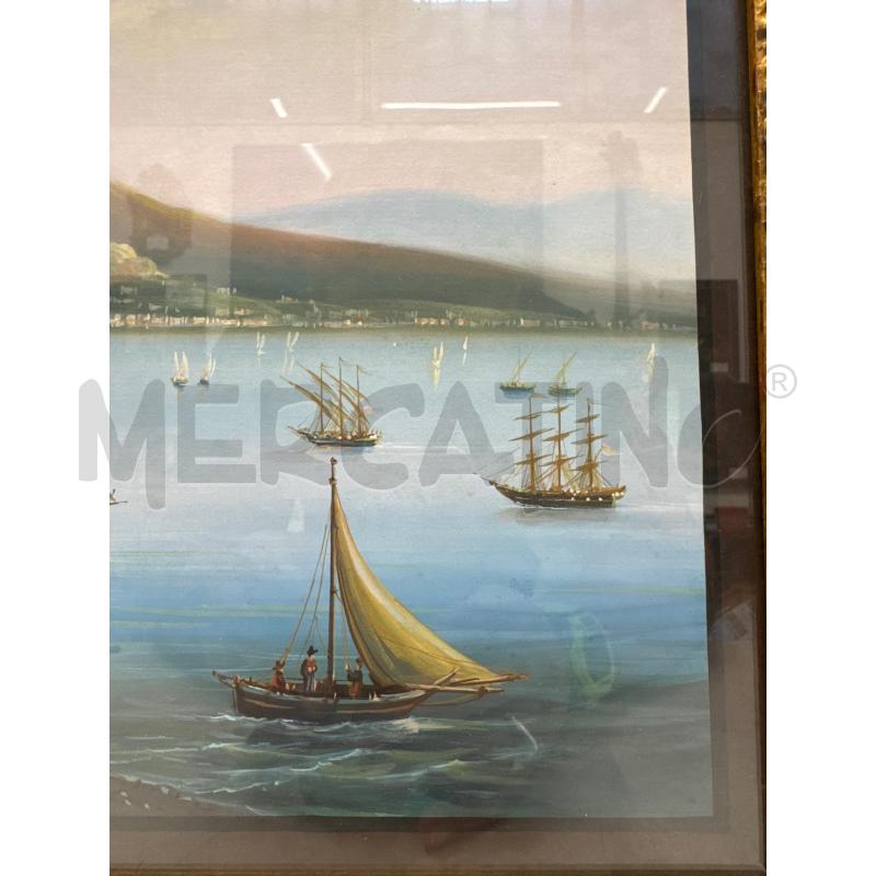 DIPINTO GOLFO DI NAPOLI C DOR  | Mercatino dell'Usato Roma gregorio vii 4