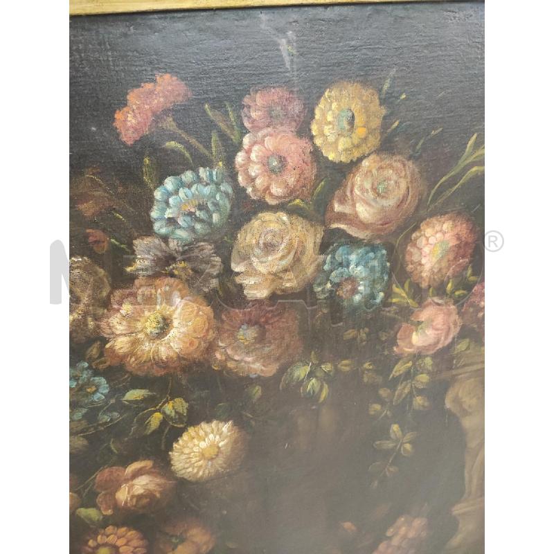 DIPINTO GRANDE FIORI CON UCCELLO  | Mercatino dell'Usato Roma gregorio vii 3