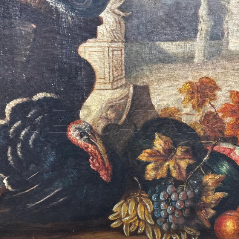 DIPINTO GRANDE NATURA MORTA CON ROVINE  | Mercatino dell'Usato Roma gregorio vii 2