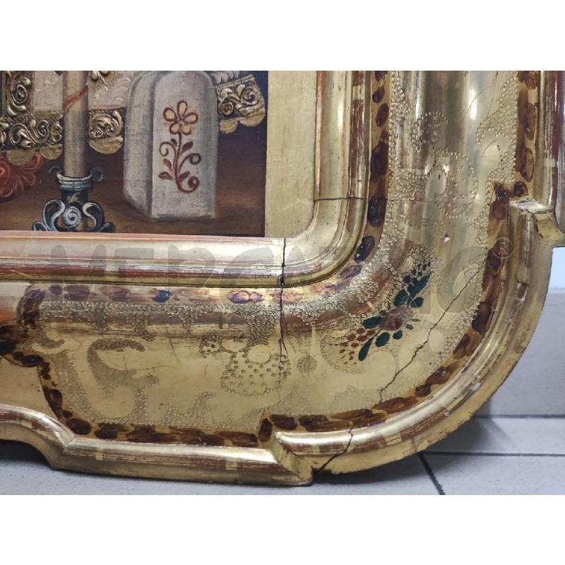 DIPINTO MADONNA BIMBO CORNICE DORATA  | Mercatino dell'Usato Roma gregorio vii 5