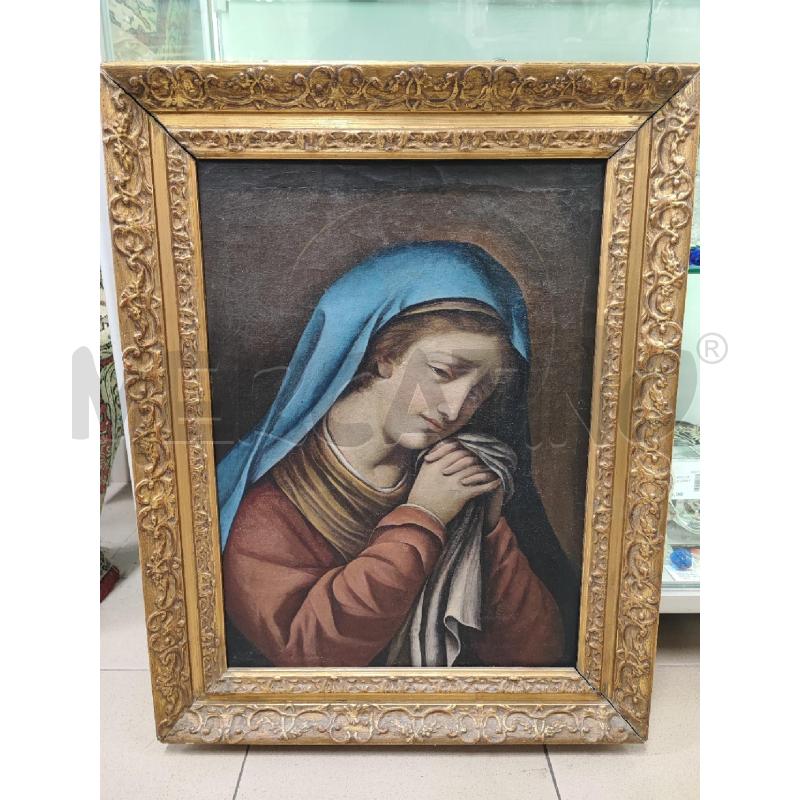 DIPINTO MADONNA CHE PREGA C DOR  | Mercatino dell'Usato Roma gregorio vii 1