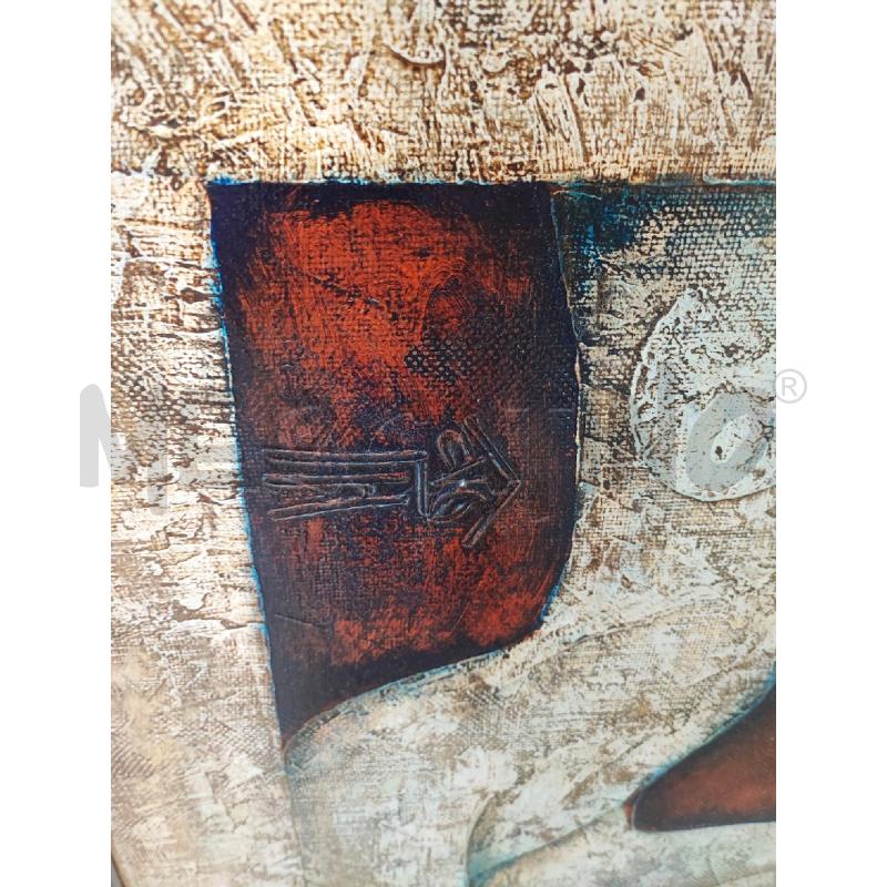 DIPINTO NUDO DI DONNA SFONDO ROSSO  | Mercatino dell'Usato Roma gregorio vii 2