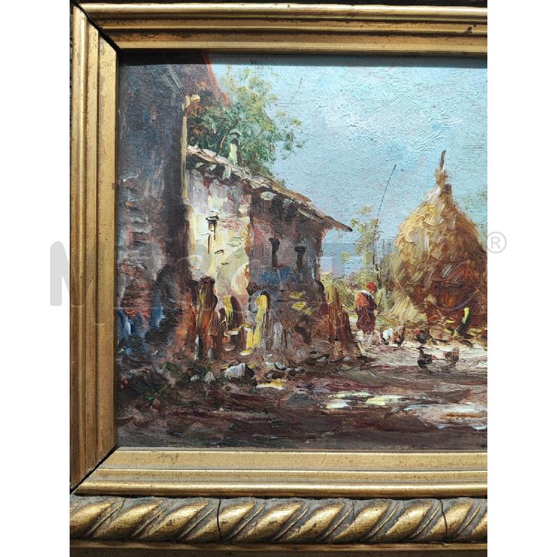 DIPINTO PICCOLO CAMPAGNA  | Mercatino dell'Usato Roma gregorio vii 2