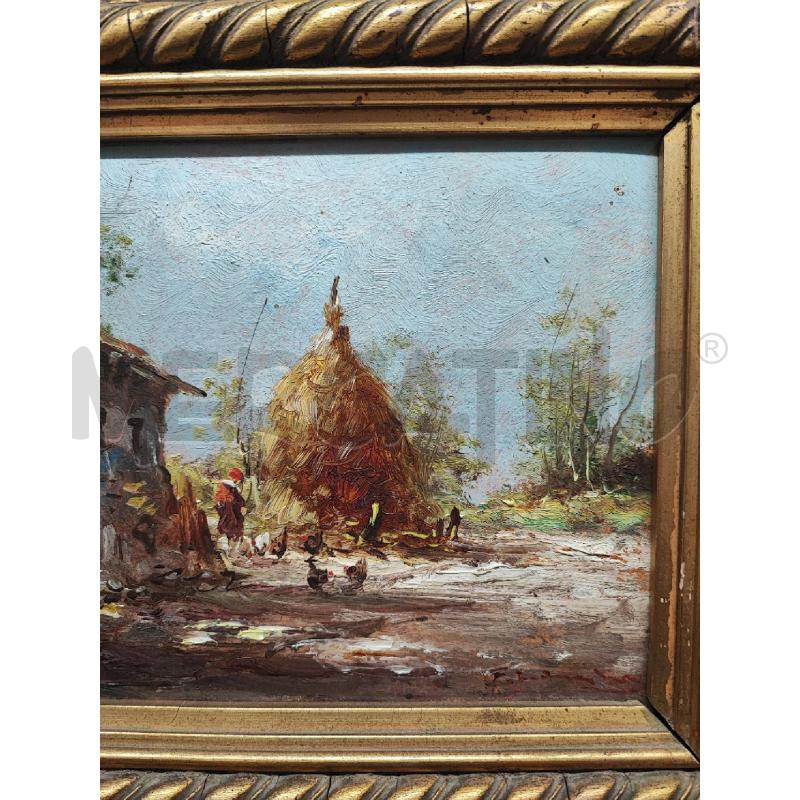 DIPINTO PICCOLO CAMPAGNA  | Mercatino dell'Usato Roma gregorio vii 3
