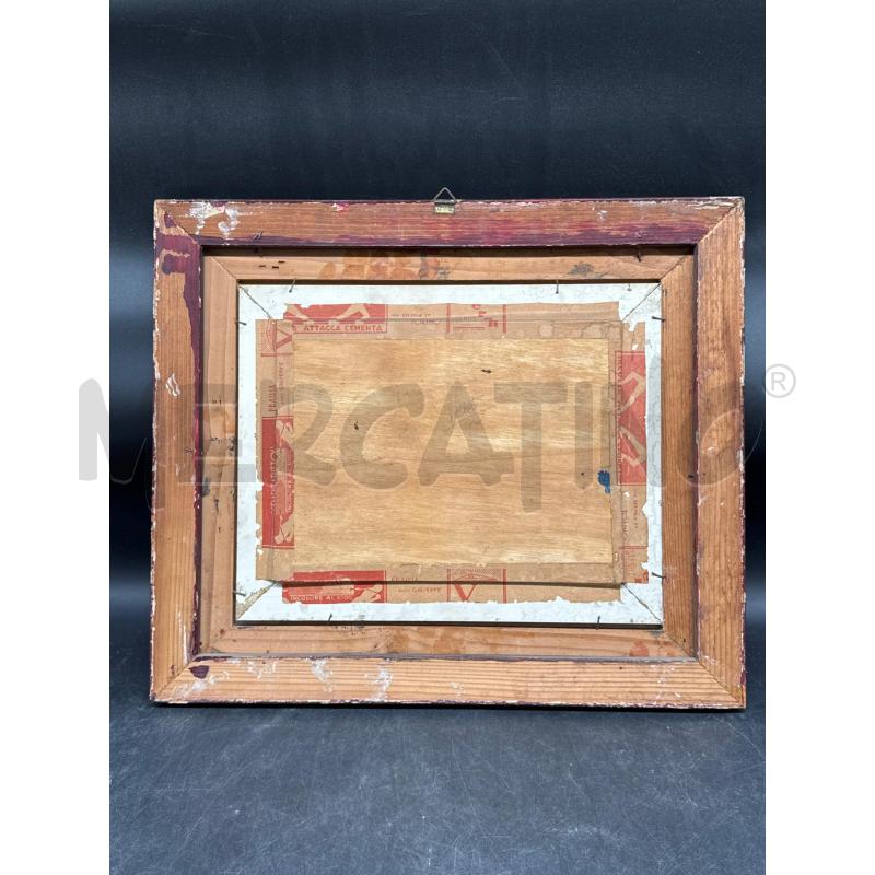 DIPINTO PICCOLO MONACI C ROSSA  | Mercatino dell'Usato Roma gregorio vii 4