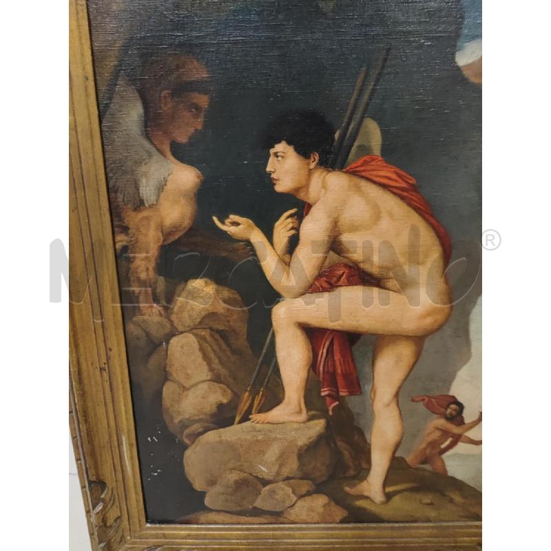 DIPINTO SCENA EDIPO  | Mercatino dell'Usato Roma gregorio vii 2