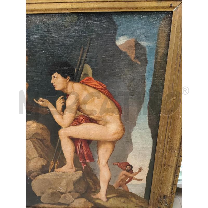DIPINTO SCENA EDIPO  | Mercatino dell'Usato Roma gregorio vii 3