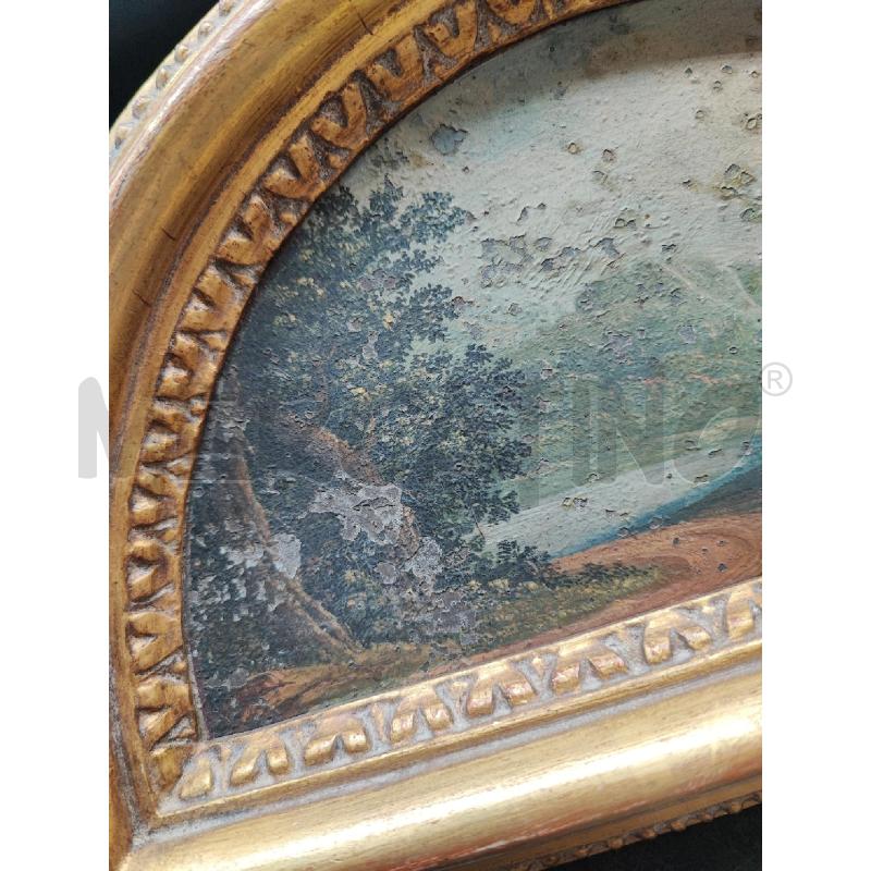 DIPINTO SU RAME PAESAGGIO CORN DORATA PICC | Mercatino dell'Usato Roma gregorio vii 2