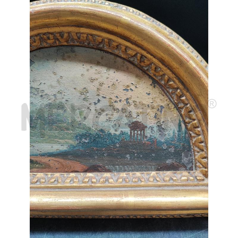 DIPINTO SU RAME PAESAGGIO CORN DORATA PICC | Mercatino dell'Usato Roma gregorio vii 3