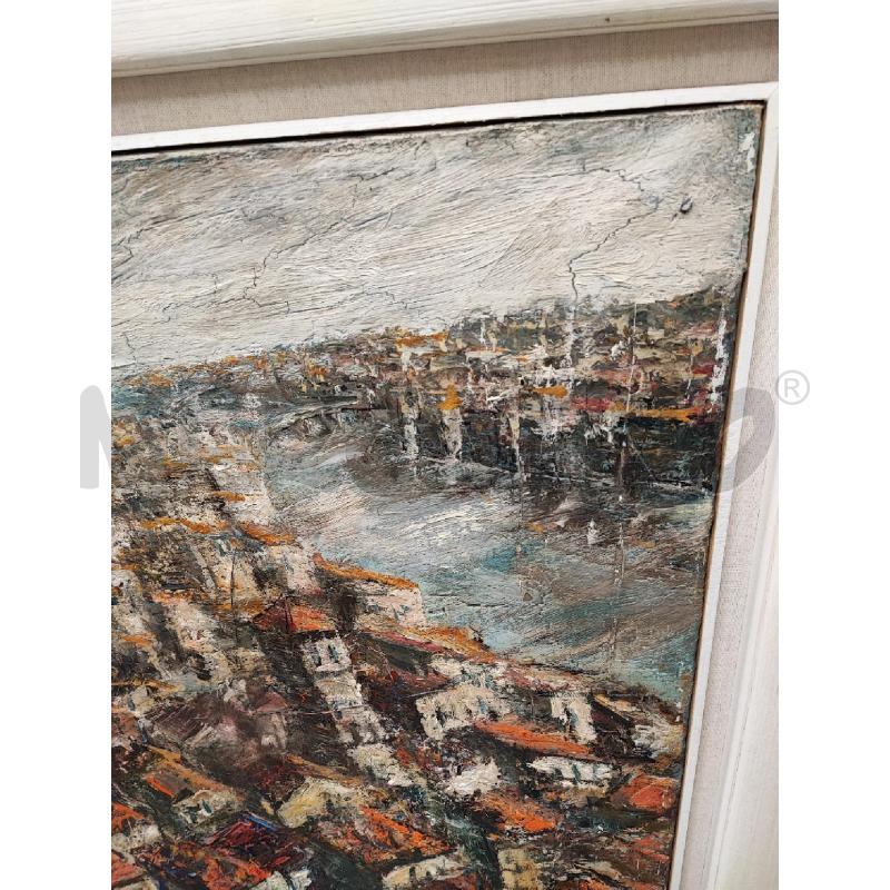 DIPINTO TETTI PARIGI  | Mercatino dell'Usato Roma gregorio vii 3
