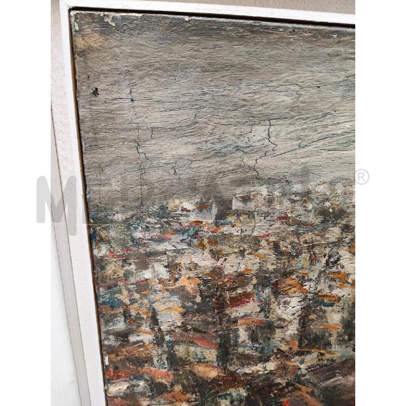 DIPINTO TETTI PARIGI  | Mercatino dell'Usato Roma gregorio vii 4